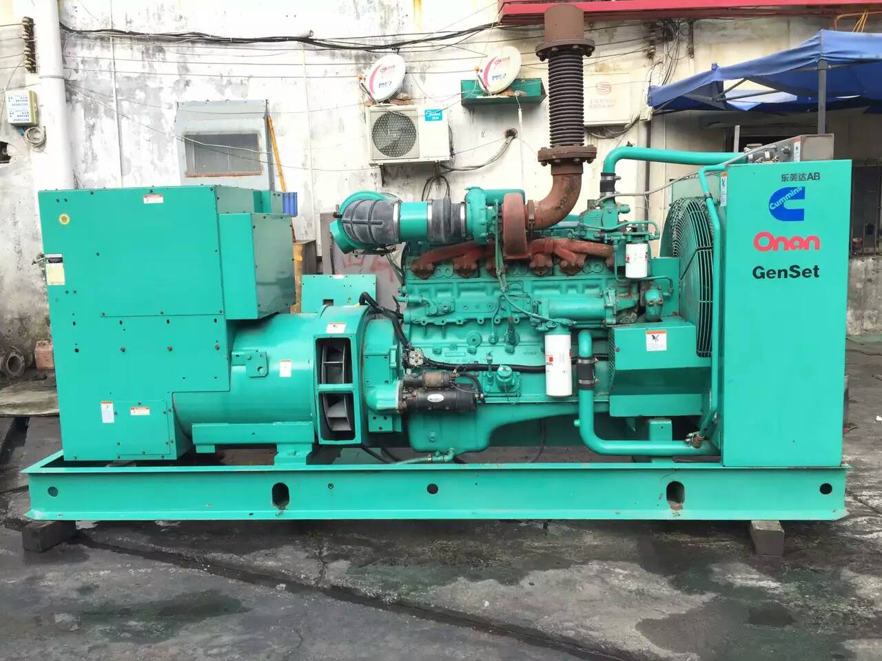 新抚租赁发电机-柴油发电机不正常冒烟的原因